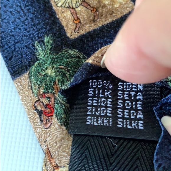 Tropicalo by Tango Men’s Silk Tie New With Tag - Picture 5 of 7